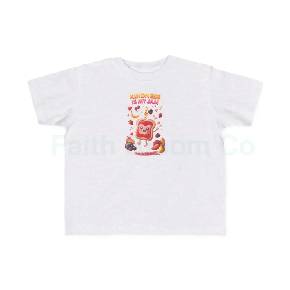 Toddler’s Kindness Tee Cute Kids Shirt Fun Cartoon Shirt Toddler Gift Playful Parenting Apparel 2T / Ash Kids clothes