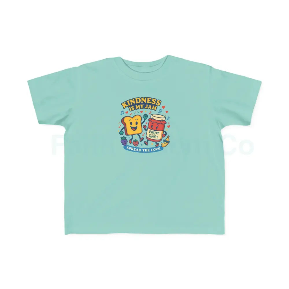 Toddler’s Kindness Tee Cute Kids Shirt Fun Cartoon Shirt Toddler Gift Playful Parenting Apparel 2T / Saltwater Kids