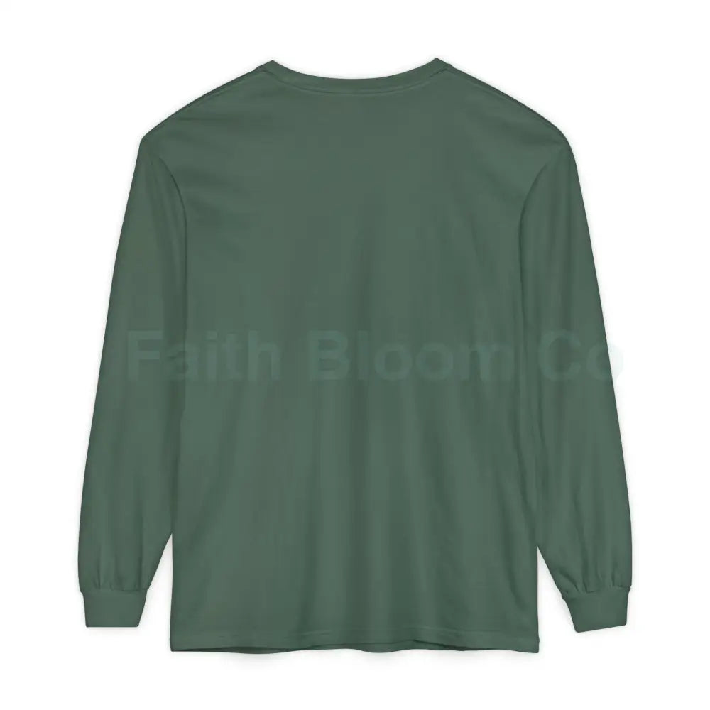 Unisex Garment-dyed Long Sleeve T-Shirt Long-sleeve