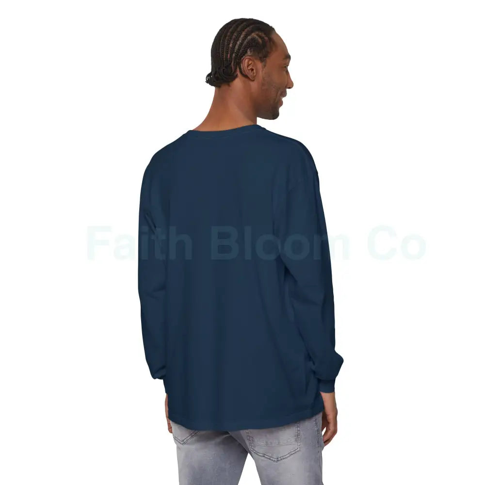 Unisex Garment-dyed Long Sleeve T-Shirt Long-sleeve