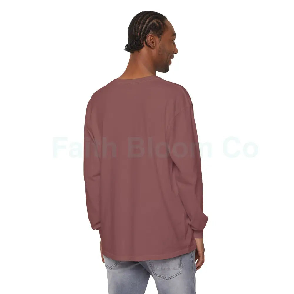 Unisex Garment-dyed Long Sleeve T-Shirt Long-sleeve