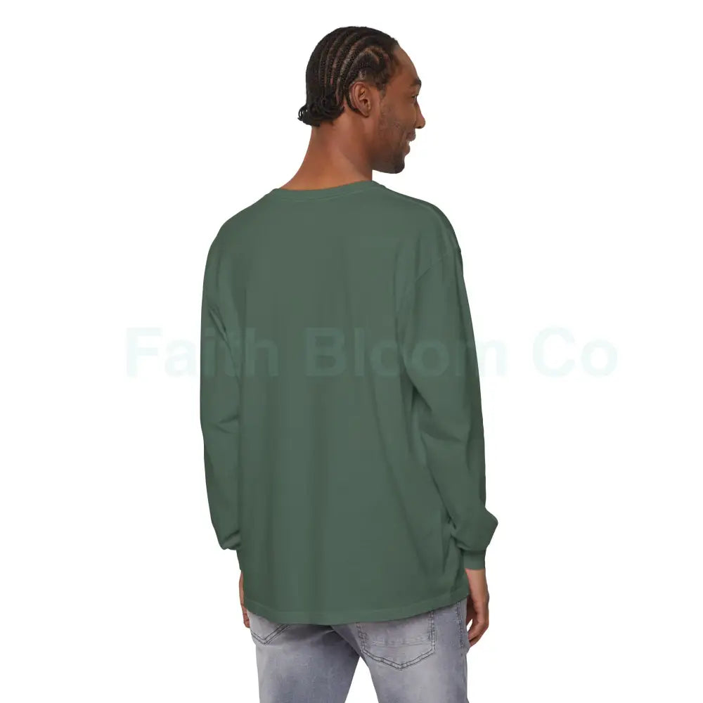 Unisex Garment-dyed Long Sleeve T-Shirt Long-sleeve