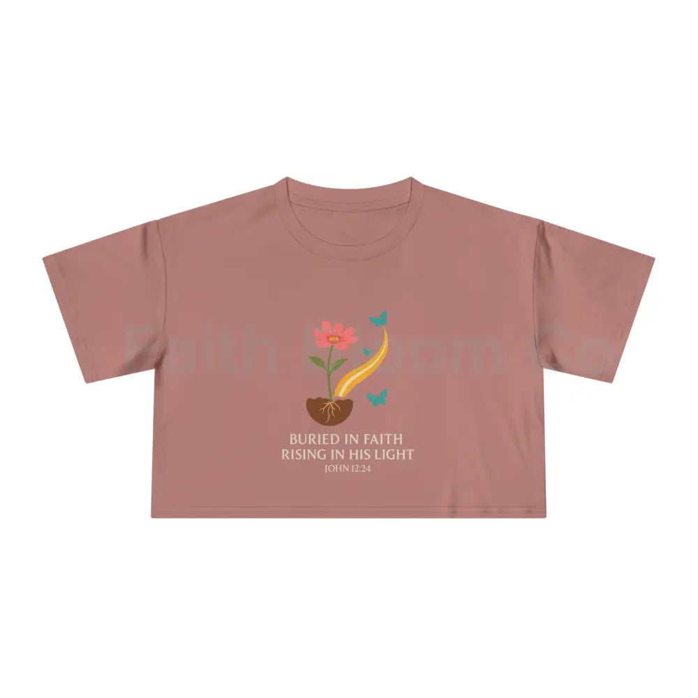 Women’s Crop Tee Hazy Pink / XS T-Shirt